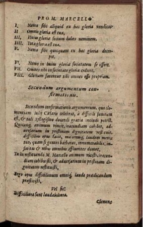 Secundum argumentum confirmationis