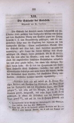 XII. Die Schlacht bei Kalefeld.