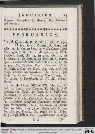 Februarius