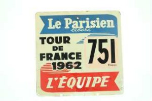 Werbeschild, Tour de France 1962 