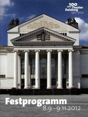 100 Jahre Theater Duisburg