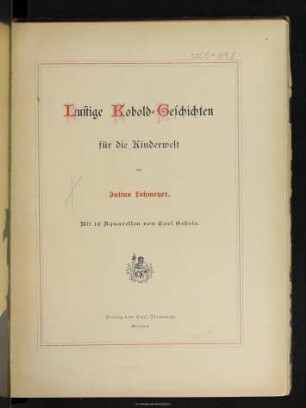 Lustige Kobold-Geschichten für die Kinderwelt