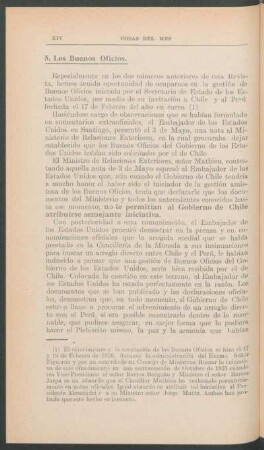 5. Los Buenos Oficios