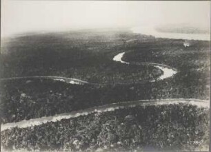 Zusammenfluss von Río Mamoré und Río Beni