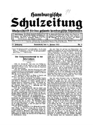 Der Religionsunterricht in der Arbeitsschule : (Schluß)