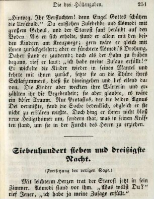 Siebenhundert sieben und dreißigste Nacht