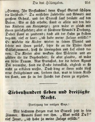 Siebenhundert sieben und dreißigste Nacht