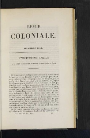 Établissements Anglais.
