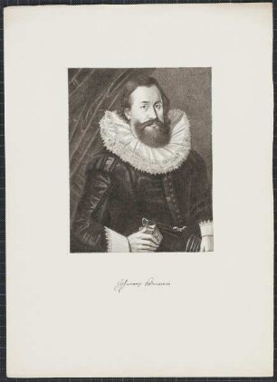 Icones Professorum Marpurgensium — Bildnis des Johann Hartmann Kornmann (1624-1673)