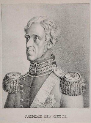 Bildnis von Friedrich VI. (1768-1839), König von Dänemark