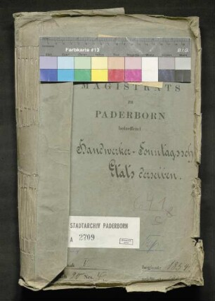 Handwerker-Sonntagsschule: Etats