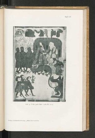 Tafel IV Abb. 4. Pluto (nach Palat. 1066, Bl. 221r) Studien d. Bibliothek Warburg, 4. Heft: Liebeschütz