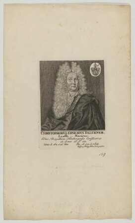 Bildnis des Christophorvs Conradvs Falckner