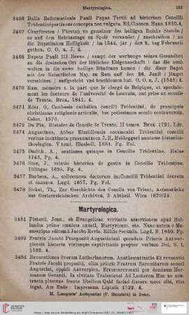 Martyrologica(Nr. 3481 - 3490)