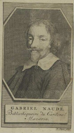 Bildnis des Gabriel Naudé
