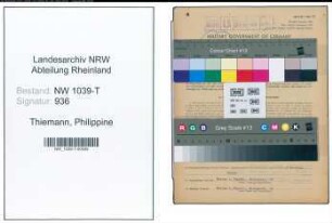 Entnazifizierung Philippine Thiemann , geb. 29.08.1913 (Angestellte)