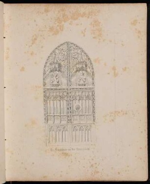 [51.] Die Brautthüre an der Lorenzkirche. - Sankt Lorenz, Nürnberg