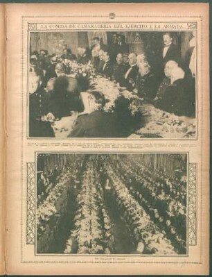 La comida de camaradería del Ejército y la Armada