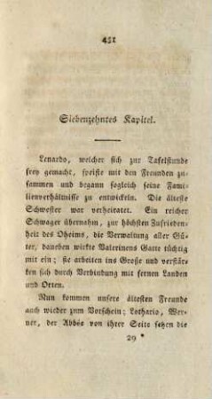 Siebenzehntes Kapitel
