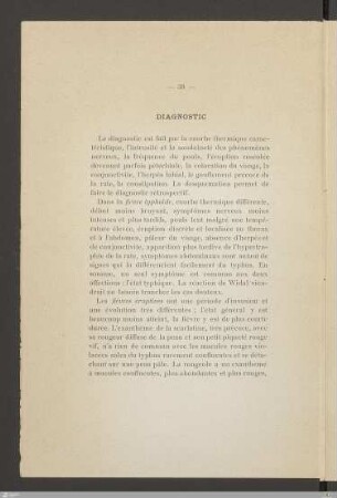 Diagnostic