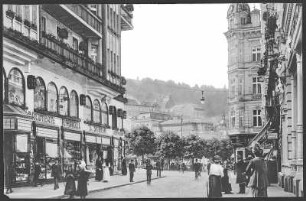 Karlsbad. Eingang zur Alten Wiese