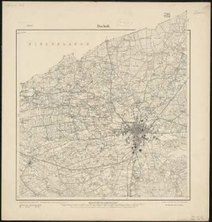 Meßtischblatt 2207/2280 : Bocholt, 1910 : Bocholt. - Aufn. 1895. - 1:25000. - [Berlin]: Reichsamt für Landesaufnahme, 1910. - 1 Kt.
