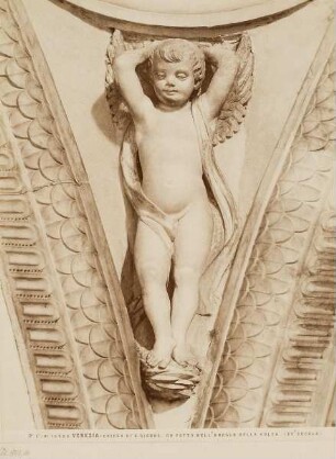 Putto im Gewölbezwickel (15. Jahrhundert), San Giobbe, Venedig