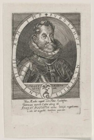 Bildnis des Rvdolphvs II., Kaiser des Römisch-Deutschen Reiches