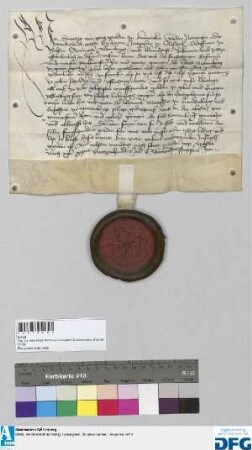 Dorothea Königin von Dänemark quittiert der Stadt Nürnberg über 500 fl. von ihrem Vater Markgraf Johann von Brandenburg ererbtes Leibgeding.
