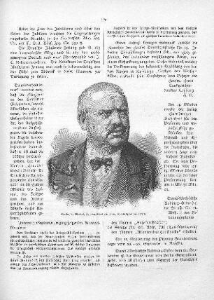 Guido v. Madai, Polizeipräsident von Berlin, Ehrenmitglied des Vereins