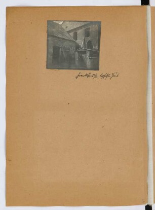 Bischöfliches Haus, Frankfurt/Oder: Ansicht (aus: Skizzen- und Fotoalbum 29)