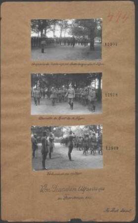 Vorbeimarsch der 14. Jäger