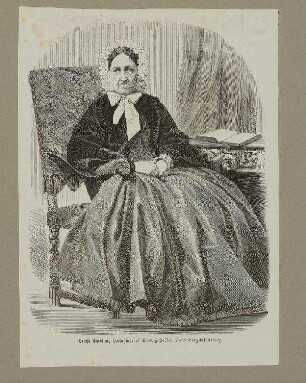 Bildnis von Luise Karoline (1789-1867) Schleswig-Holstein-Sonderburg-Glücksburg