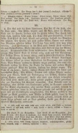 [C. Der zusammengezogene Satz (11)]