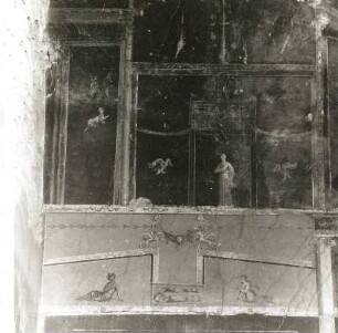 Pompeji. Villa Imperiale. Wanddekoration (später 3. Stil)