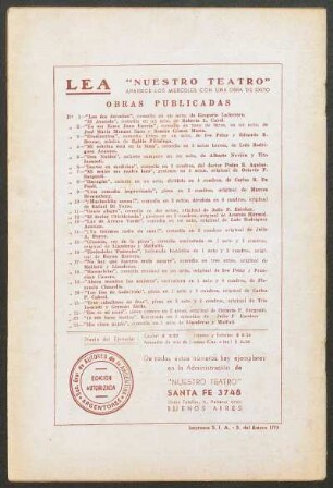 Obras publicadas