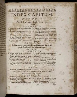 Index Capitum
