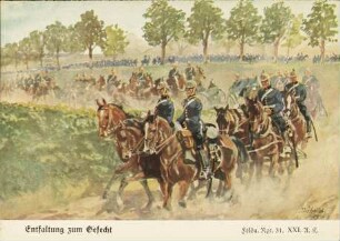 Entfaltung zum Gefecht