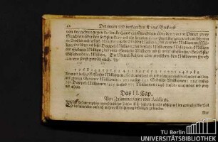 Das II. Cap. Von Zusammensetzen oder Addiren.