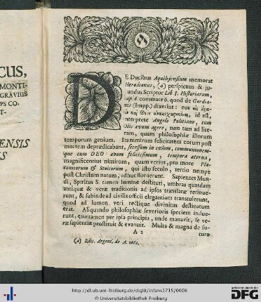 Infans, Futuri Seculi Conditor.