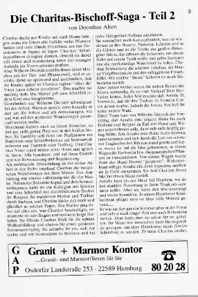 Die Charitas-Bischoff-Saga - Teil 2