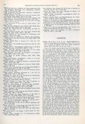 Judaica