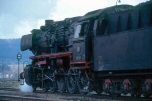 Rottweil Lok 052 613 Güterzug Einfahrt Rottweil