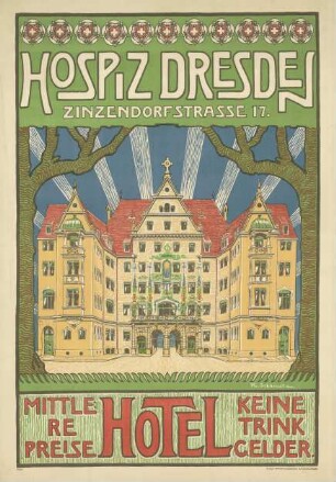 Hospiz Dresden, Hotel