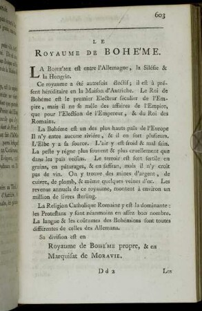 [Chapitre X.] Le Royaume De Bohe'me.