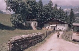 Mittenwald/Karwendel. Gehöft