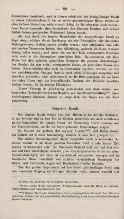 Jüngerer Basalt.