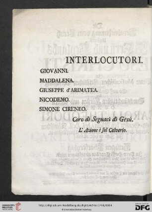 Interlocutori
