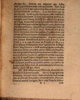 Disp. ... de iureconsultorum responsis eorumq; auctoritate