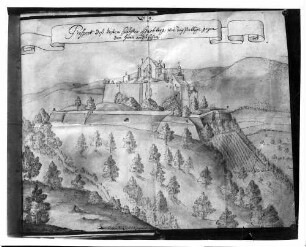Hochburg Zeichnung